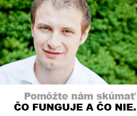 Peter Balík: Pomôžte nám skúmať čo funguje a čo nie